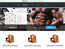 Tablet Screenshot of geclides.com